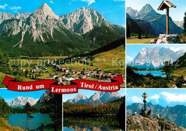 Lermoos Tirol Panoramen Gipfelkreuz Marterl