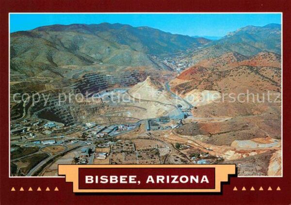 Bisbee Arizona Phelps Dodge Lavender Open Pit Copper M