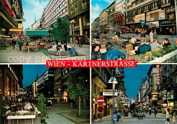 Wien Kärntnerstraße Fußgängerzone