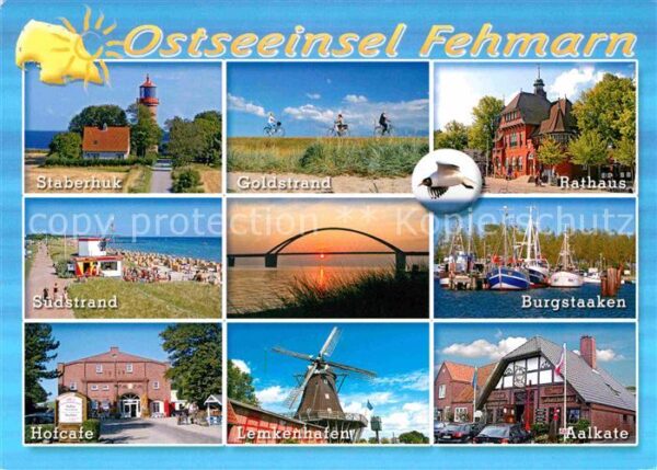 Fehmarn Staberhuk Goldstrand Burgstaaken Rathau