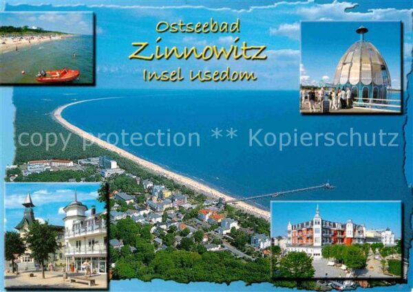 Zinnowitz Ostseebad Luftaufnahme Taucherglocke