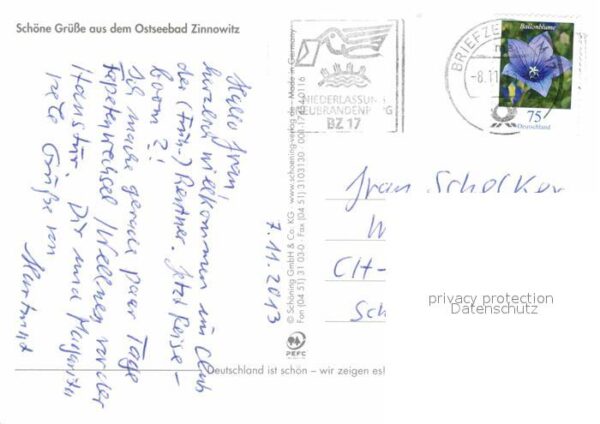 Zinnowitz Ostseebad Luftaufnahme Taucherglocke – Bild 2