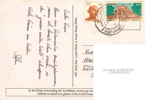 Indien Taj Mahal – Bild 2