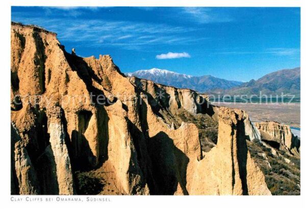 Neuseeland Clay Cliffs Omarama