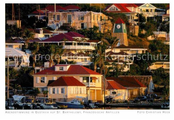 Gustavia Abendstimmung