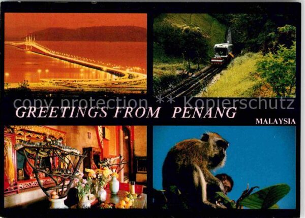 Penang Bridge Funicular Railway Snake Temple
