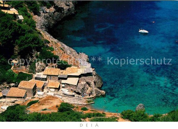 Mallorca Deia Luftbild