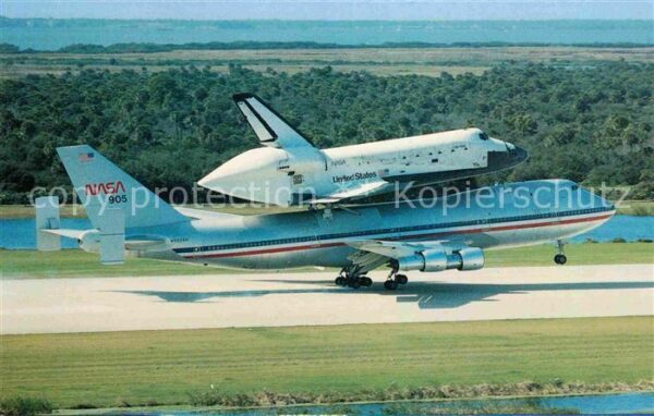 Raumfahrt Kennedy Space Center Florida 747 Shuttl