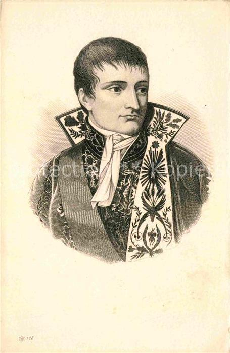 Stahlstich Napoleon