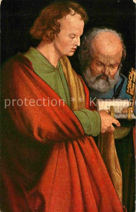 Duerer Albrecht Nuernberg Petrus und Johannes Verlag F. A. Ackerm