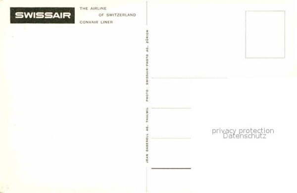 Swissair Convair Liner – Bild 2