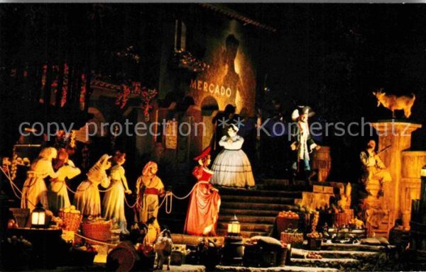 Walt Disney World Pirates of the Caribbean Mercado Spanis