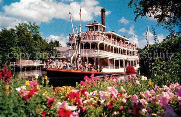 Walt Disney World Mississippi Sternwheeler Rivers of Amer