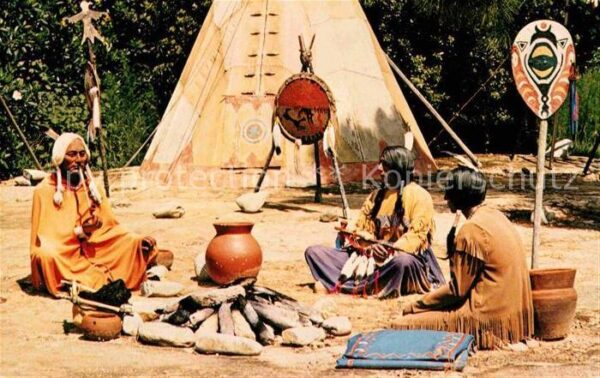 Walt Disney World Frontierland Indian Village