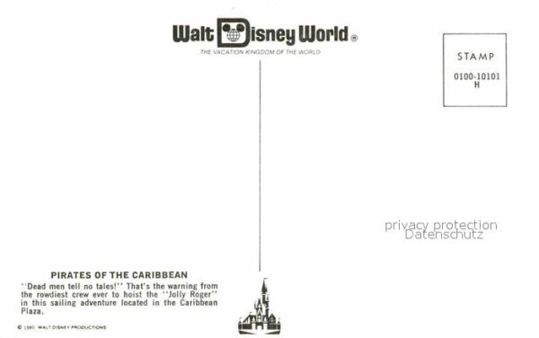 Walt Disney World Pirates of the Caribbean Jolly Roger – Bild 2