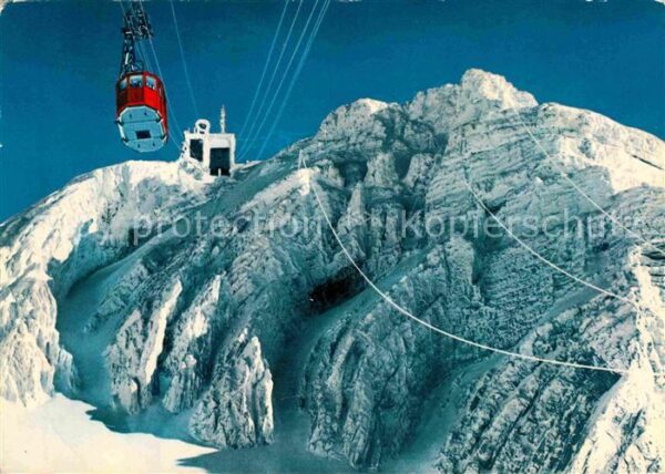 Seilbahn Säntis Bergstation Fernsehsender