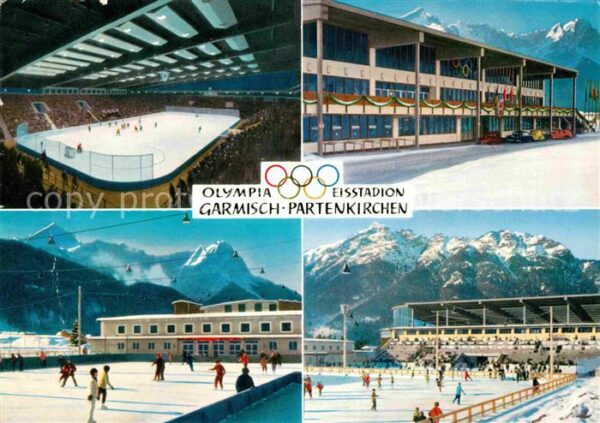 Schlittschuhlaufen Eislaufen Eishockey Olympia Eisstadion Garmisch-P