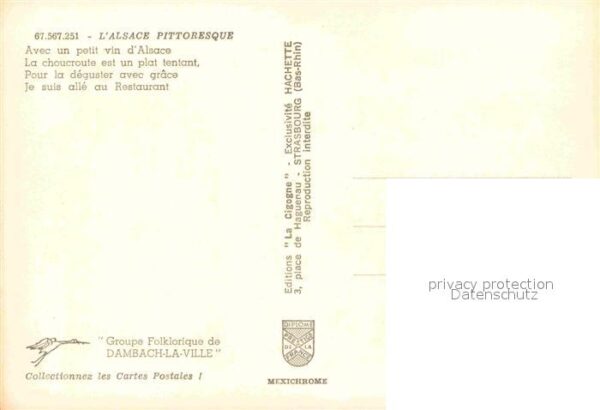 Lebensmittel Choucroute Restaurant Vin Alsace – Bild 2