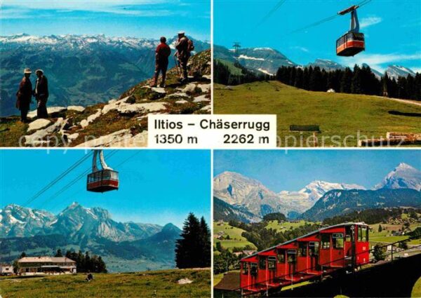 Seilbahn Iltios Chäaserrugg Unterwasser Churfirs