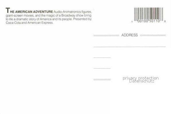 Walt Disney World Epcot Center American Adventure – Bild 2
