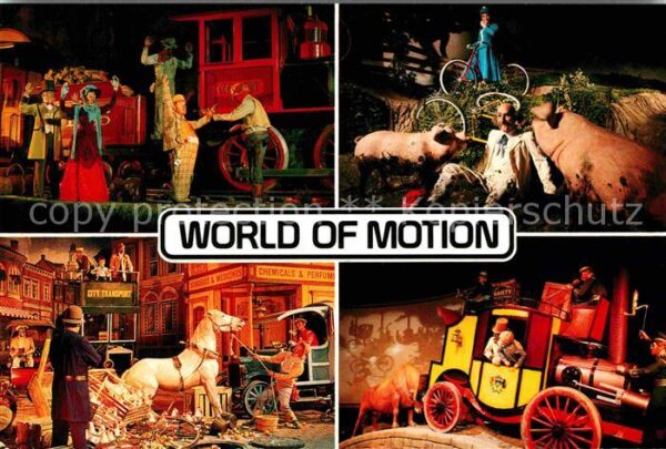 Walt Disney World Epcot Center World of Motion Future Wor