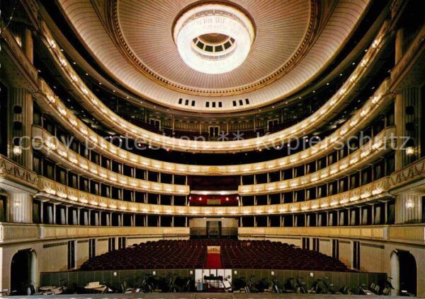 Oper Wien Staatsoper Innenansicht