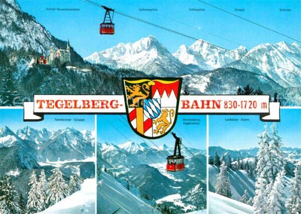 Seilbahn Tegelberg Lechtaler Alpen Tannheimer Gr