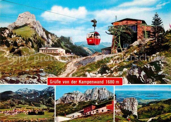 Seilbahn Kampenwand Bergstation Berggasthof West