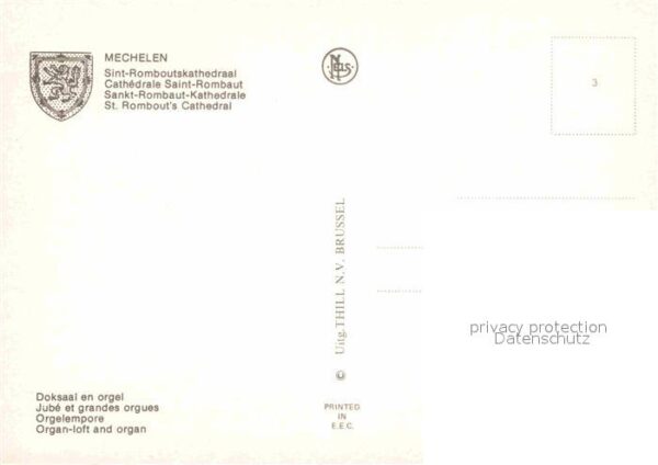 Kirchenorgel Mechelen Sint-Romboutskathedraal – Bild 2