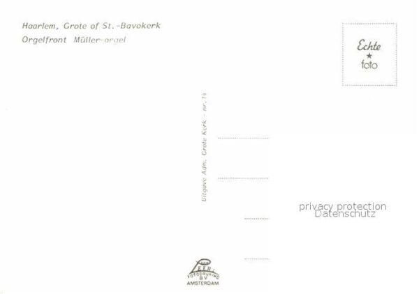 Kirchenorgel Haarlem St.-Bavokerk – Bild 2