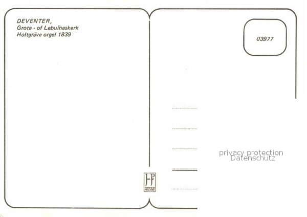 Kirchenorgel Deventer Lebuineskerk – Bild 2