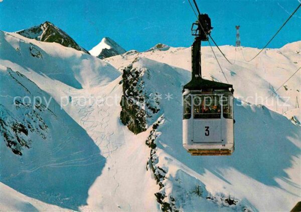 Seilbahn Gletscherbahn Kaprun Kitzsteinhorn