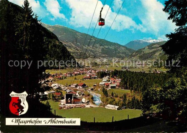 Seilbahn Ahornbahn Mayrhofen Zillertal Tirol