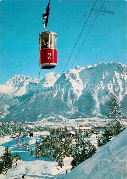 Seilbahn Kranzberg Mittenwald Karwendelgebirge