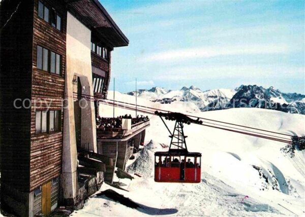 Seilbahn Nebelhorn Bergstation Oberstdorf