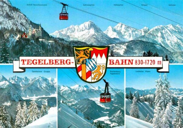 Seilbahn Tegelberg Breitenberg Aggenstein Schlos