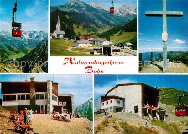 Seilbahn Walmendingerhorn Mittelberg Kleines Wal