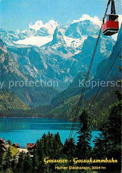 Seilbahn Gosaukamm Gosausee Hoher Dachstein