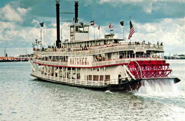 Dampfer Schaufelrad Sternwheeler Natchez Mississippi River