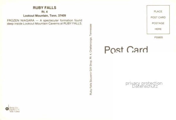 Hoehlen Caves Grottes Ruby Falls Lookout Mountain Frozen Niag – Bild 2
