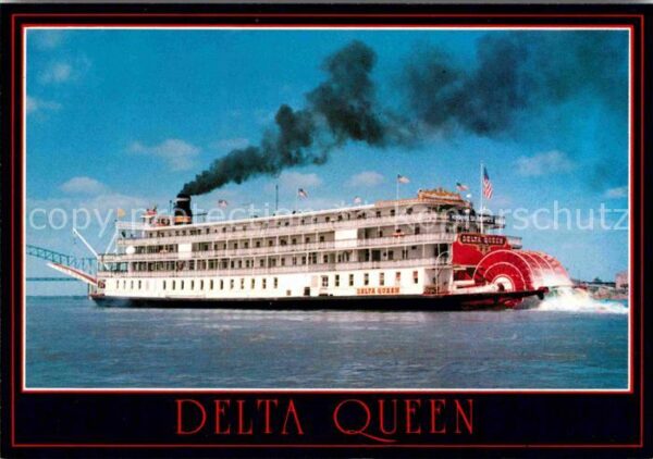 Dampfer Schaufelrad Delta Queen Mississippi River