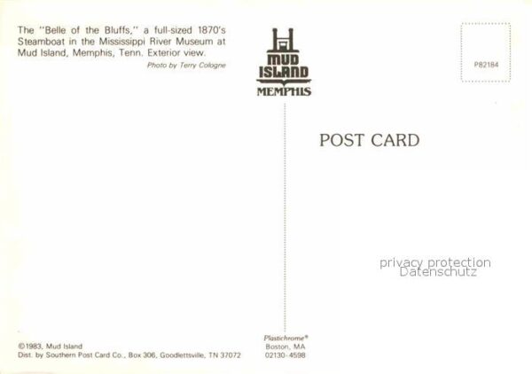 Dampfer Schaufelrad Belle of the Bluffs Steamboat Mississip – Bild 2