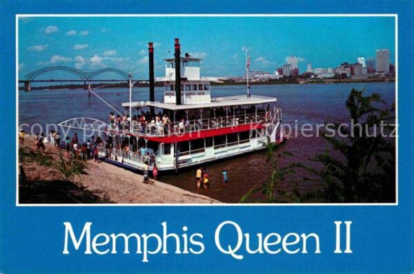 Dampfer Schaufelrad Memphis Queen II Mississippi River