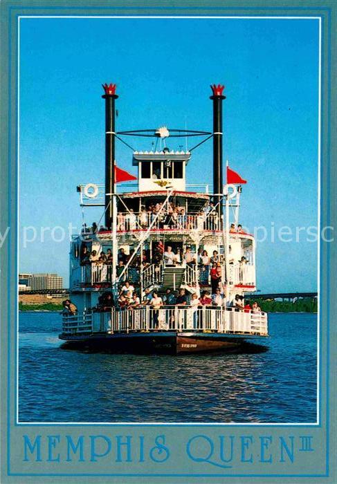 Dampfer Schaufelrad Sternwheeler Memphis Queen III Mississi