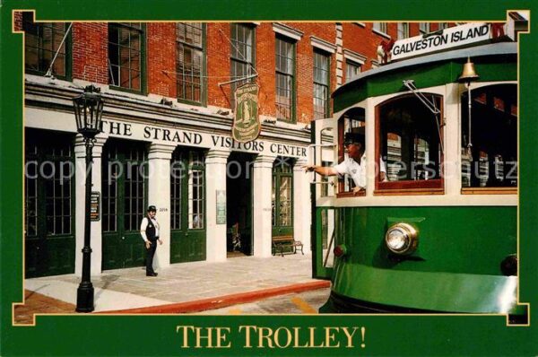 Strassenbahn Galveston Island Trolley Strand Visitor