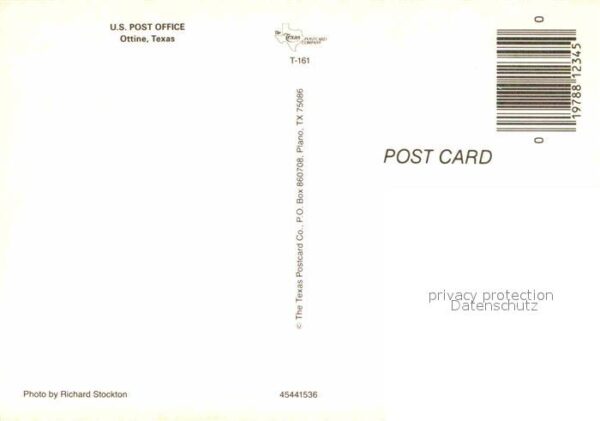 Post U.S. Post Office Ottine Texas – Bild 2
