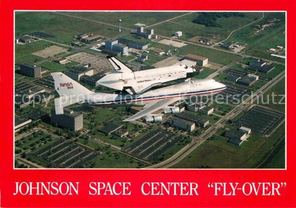 Raumfahrt Johnson Space Center Fly-Over Orbiter N