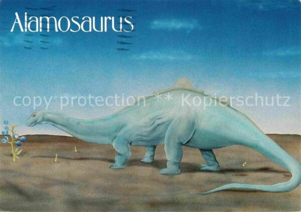 Dinosaurier Alamosaurus Texas