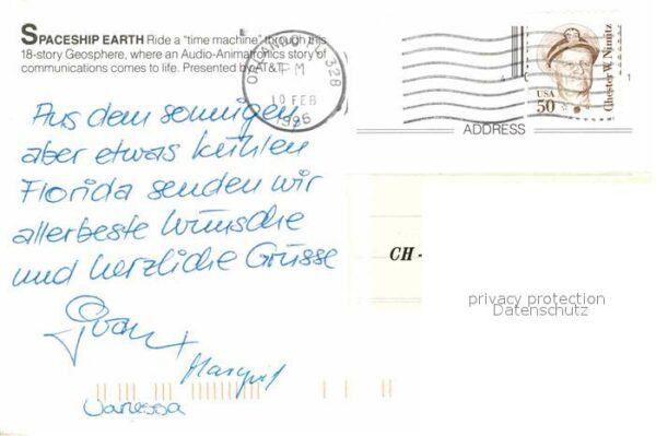 Walt Disney World Epcot Center Spaceship Earth Geosphere – Bild 2