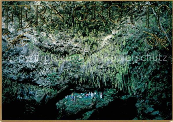 Hoehlen Caves Grottes Fern Grotto Kaua'i Wailua River Honolul